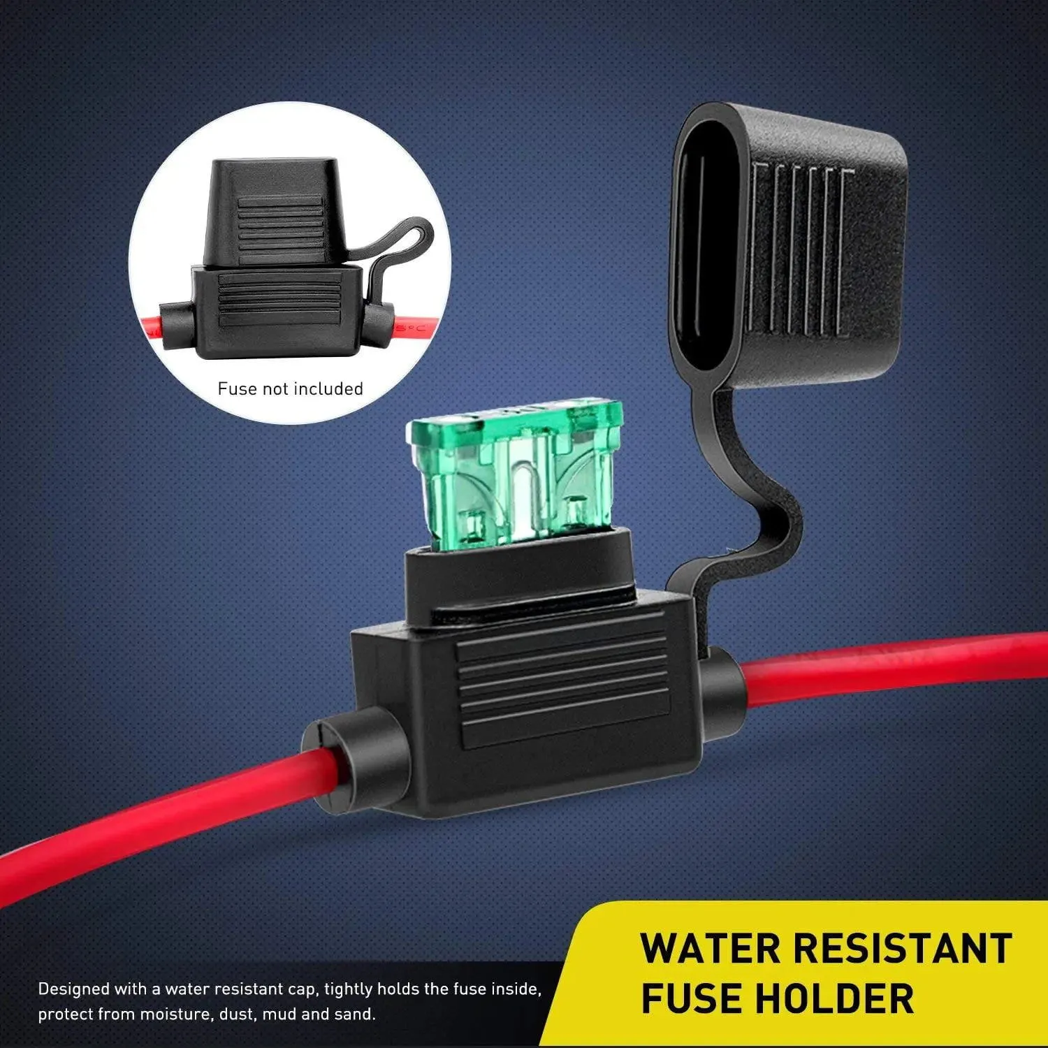 10Pcs 14AWG Inline Fuse Holders