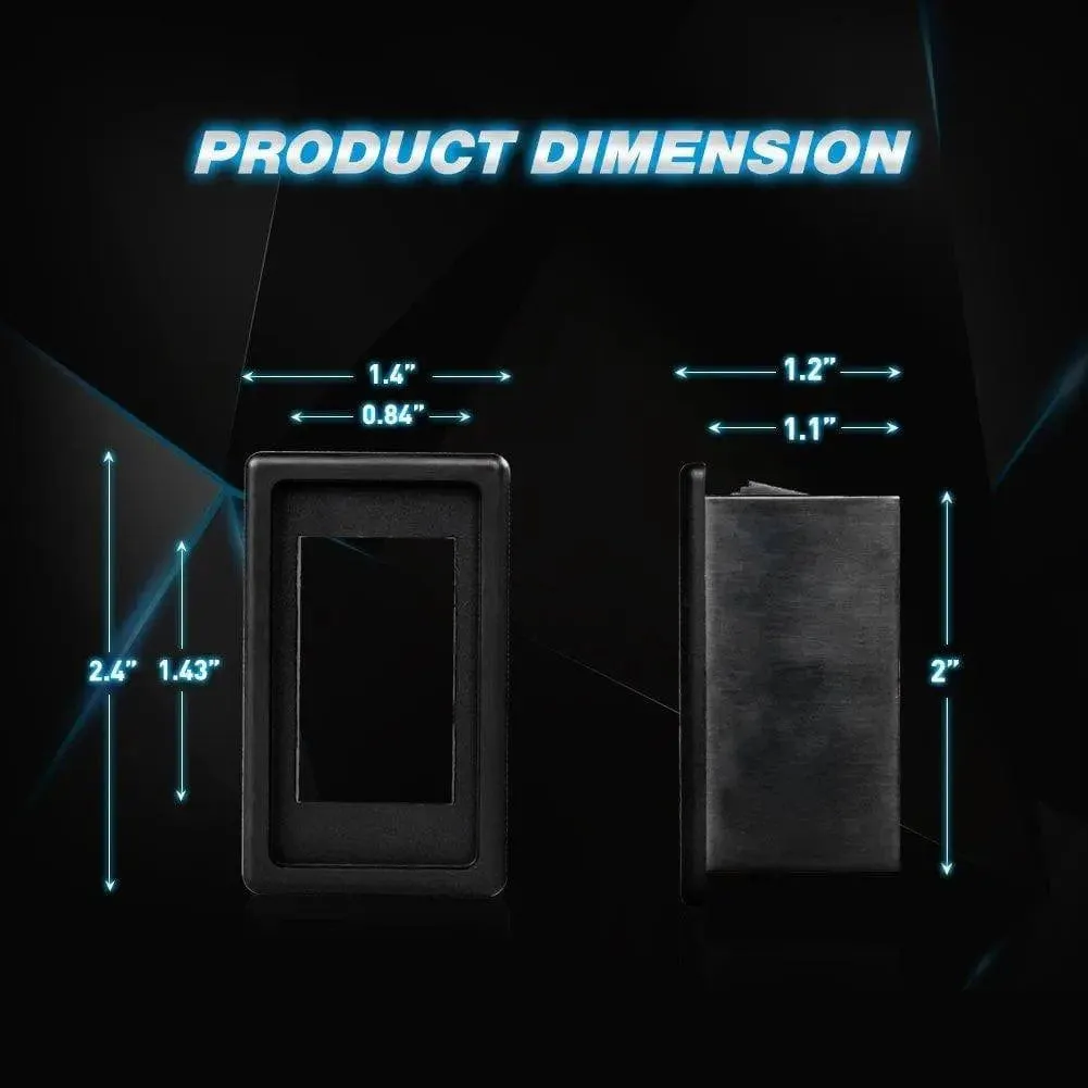 1Pc Rocker Switch Holder Panel Housing
