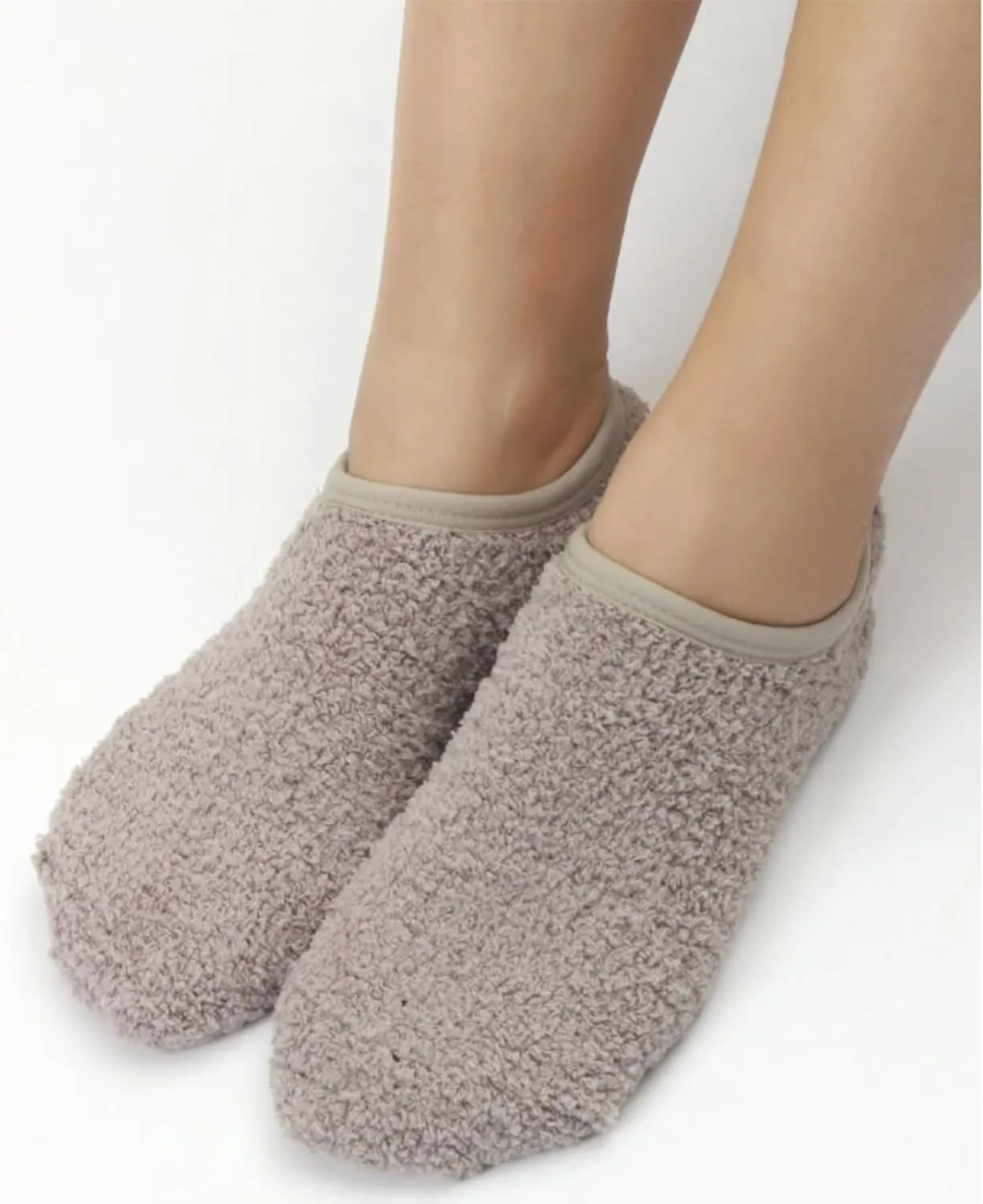 3Pairs Cozy Winter Fuzzy Socks for Women With Grip Anti-Slip Fluffy Plush House Warm Ankle Socks