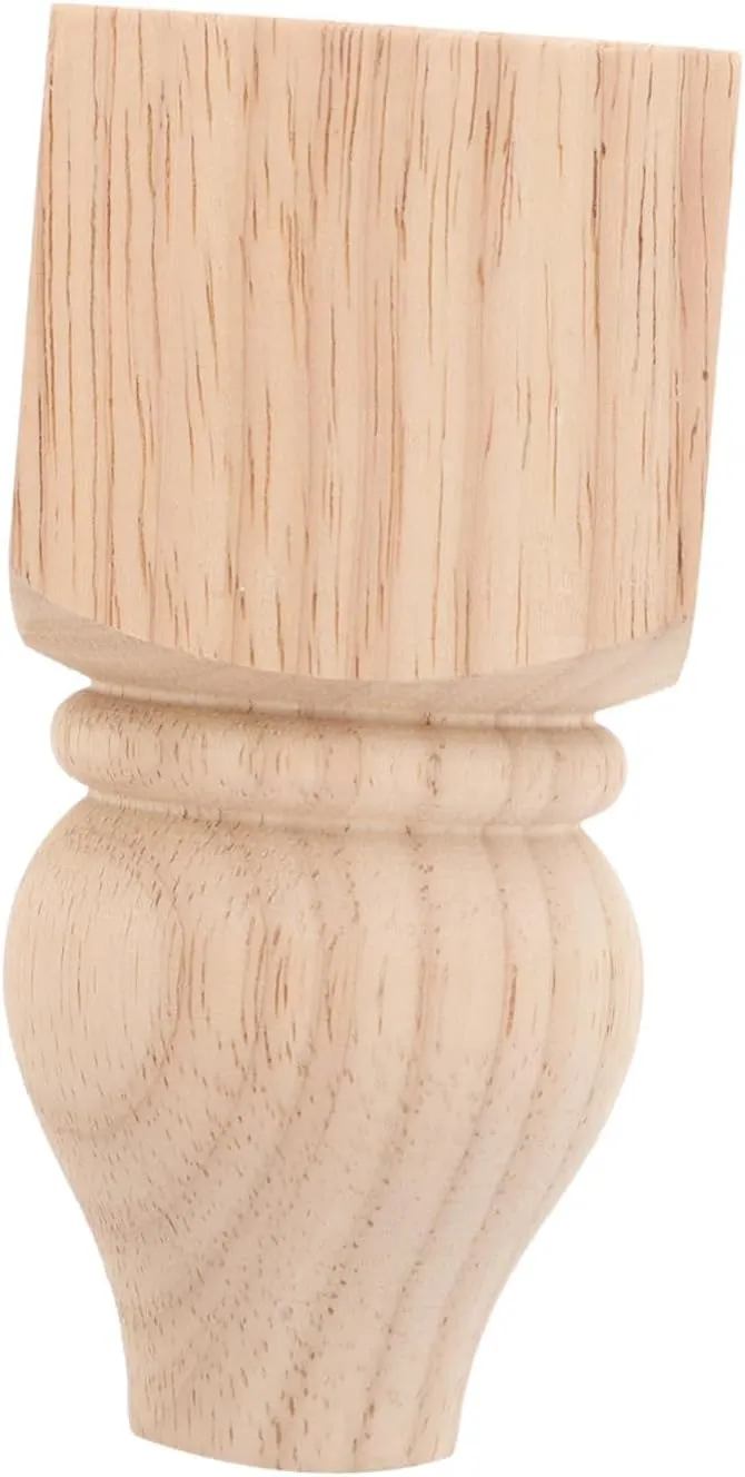 ARTIBETTER Wooden Furniture Legs Set Short Table Leg Furniture Foot for Dresser Cabinet Sofa Couch