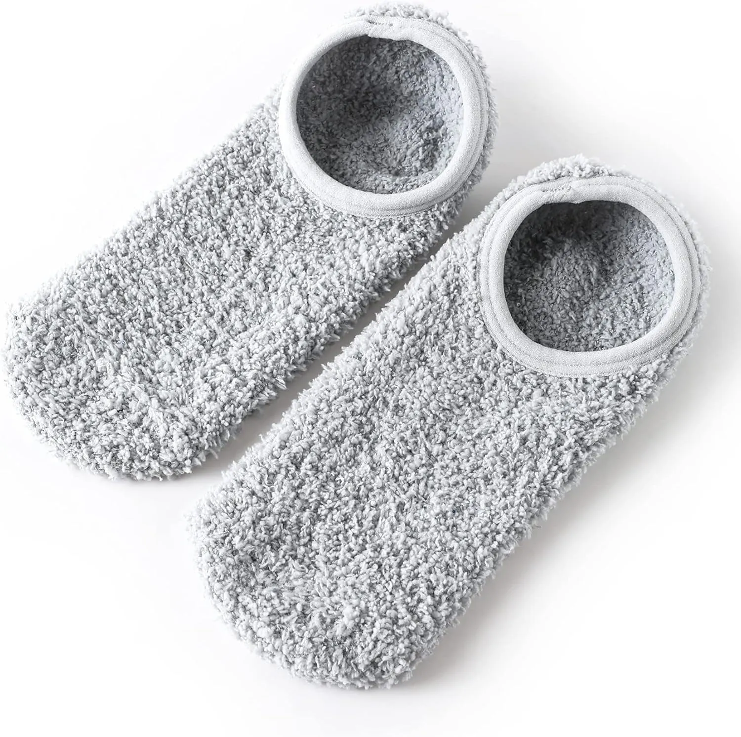 Bevigorio Slipper Socks for Women with Grippers Non Slip Fuzzy Socks with Grips Womens Grippy Grip Hospital Home Gifts