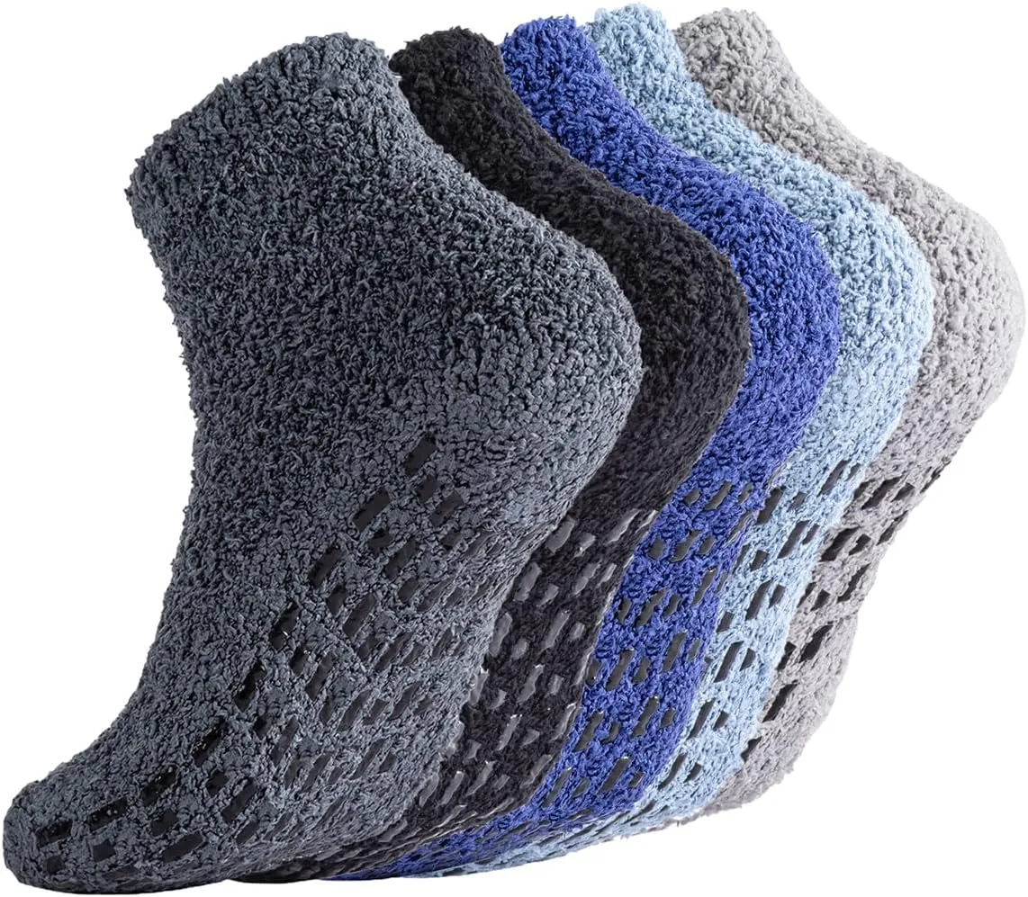 Breslatte Non Slip Hospital Socks with Grips for Women Grip Slipper Socks for Women Gifts