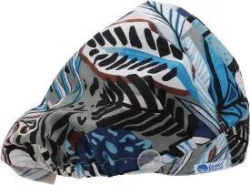 Button Scrub Cap Women and Men's Hat Scrub Cap Buttons Working Hat One Size Multi Color