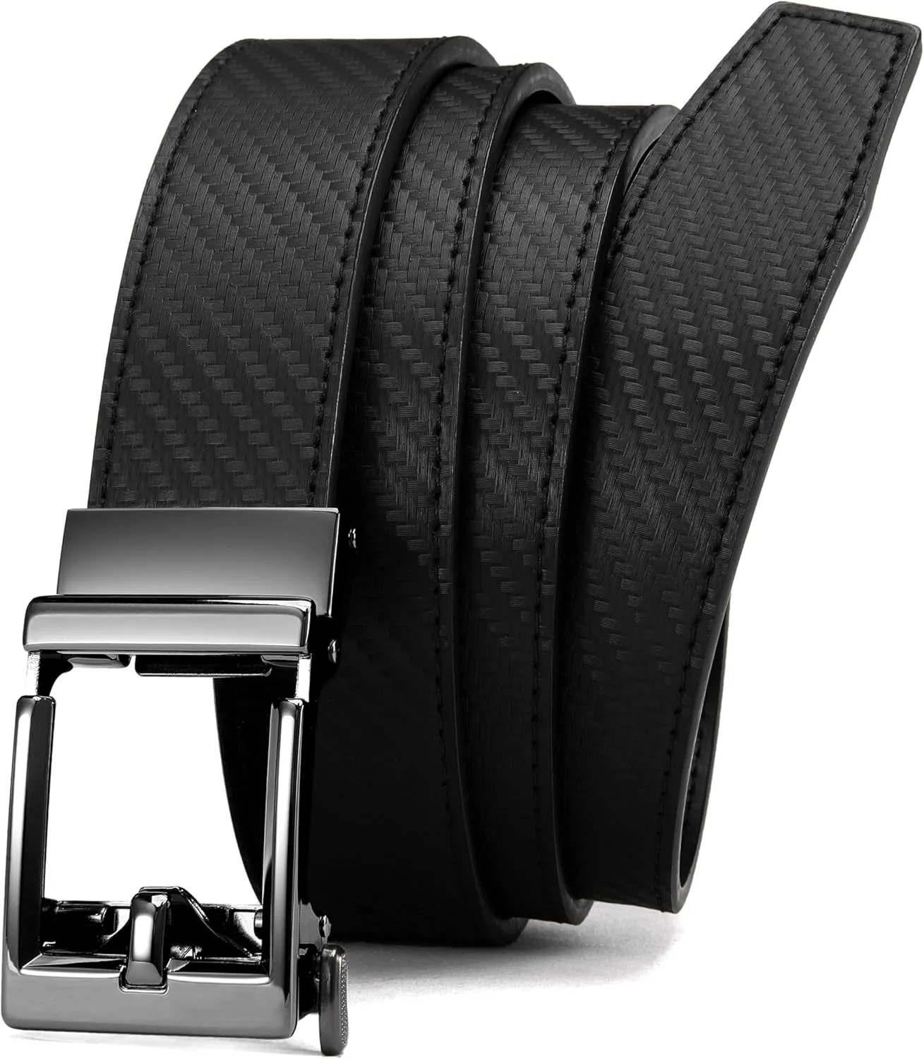 CHAOREN Leather Ratchet Belt Men - Mens Belts Casual Accessories for Every Occasion (35mm)