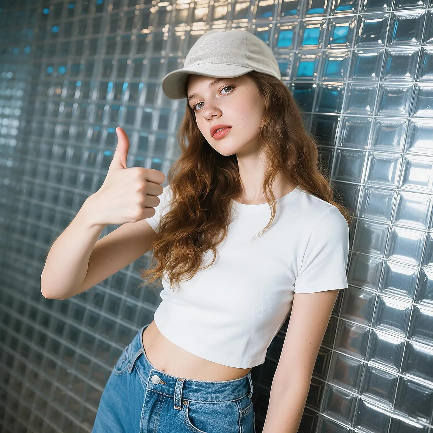CLAPE Short Bill Baseball Cap Plain Hiphop Dad Hat Cooling Trucker Hat