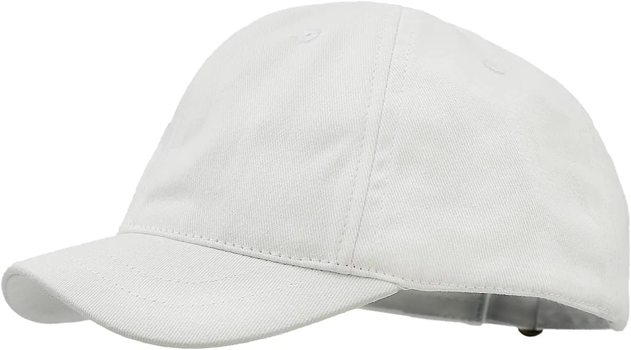 CLAPE Short Bill Baseball Cap Plain Hiphop Dad Hat Cooling Trucker Hat