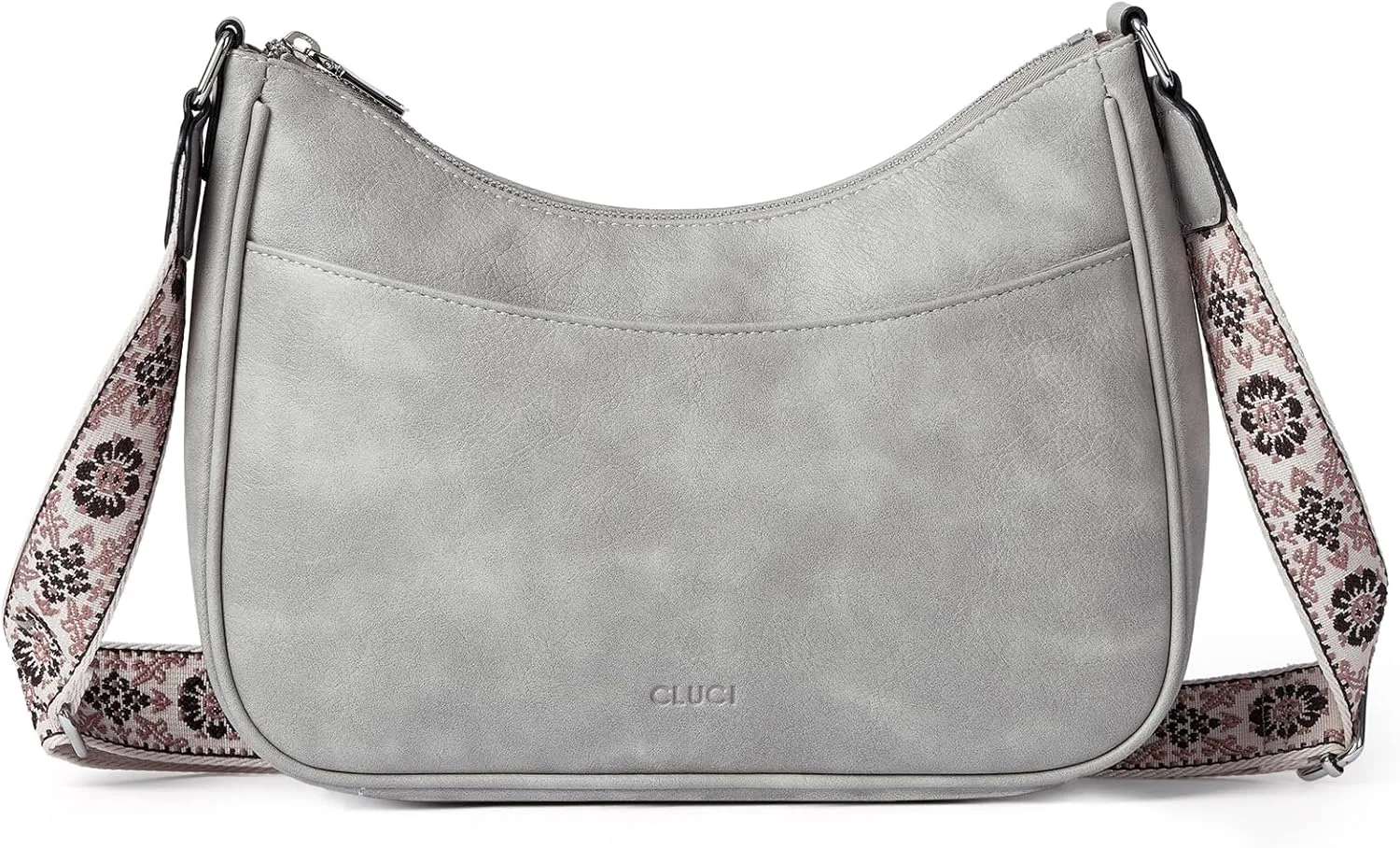 CLUCI Crossbody Bags for Women, Vegan Leather Shoulder Handbags, Purses for Women with Adjustable Wide Strap