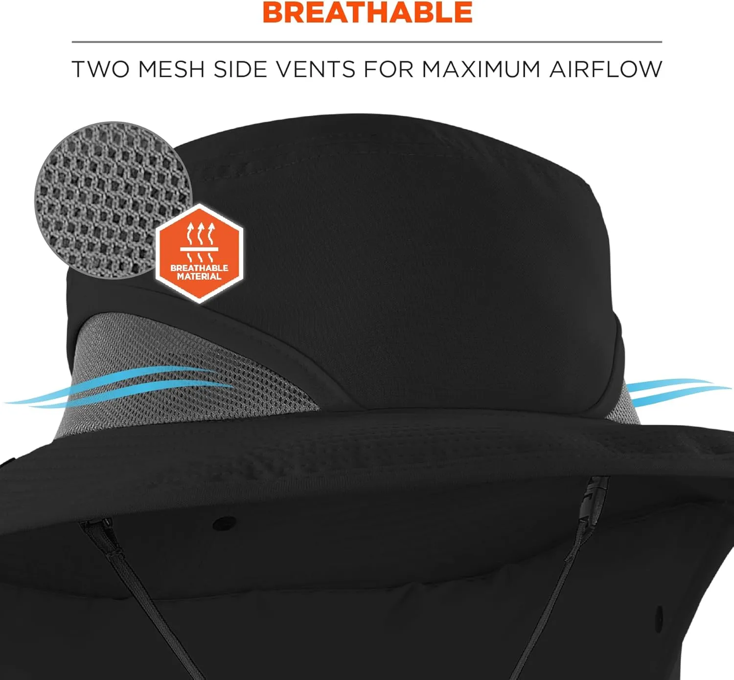 Ergodyne Chill Its 8934 Ranger Hat with Neck Shade