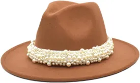 Fedora Hat Woolen Jazz Hat Party Hats Ladies Fedora Hats Men Top Hats Panama Hats