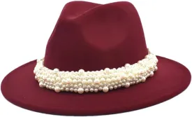 Fedora Hat Woolen Jazz Hat Party Hats Ladies Fedora Hats Men Top Hats Panama Hats