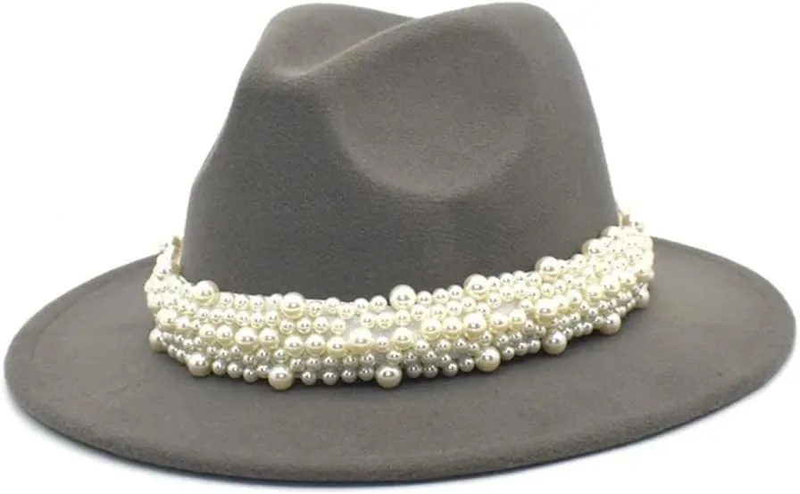 Fedora Hat Woolen Jazz Hat Party Hats Ladies Fedora Hats Men Top Hats Panama Hats