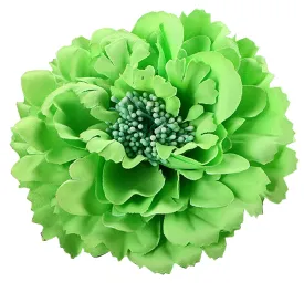 Hair Flower Clips Brooch Boutique Hair Accessories Bohemia Hairpins for Women Girls Green