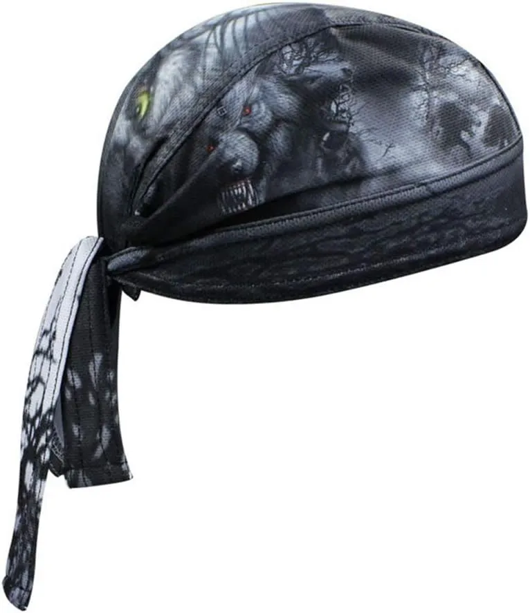 JPOJPO Cycling Cap Biker Quick Sports Bandana Sweat Headband Bandana for Motorcycling Men