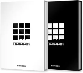 K-POP DRIPPIN 1st Mini Album Boyager Random Ver. CD 80p Booklet Luggage Tag 2p P.Card Sealed