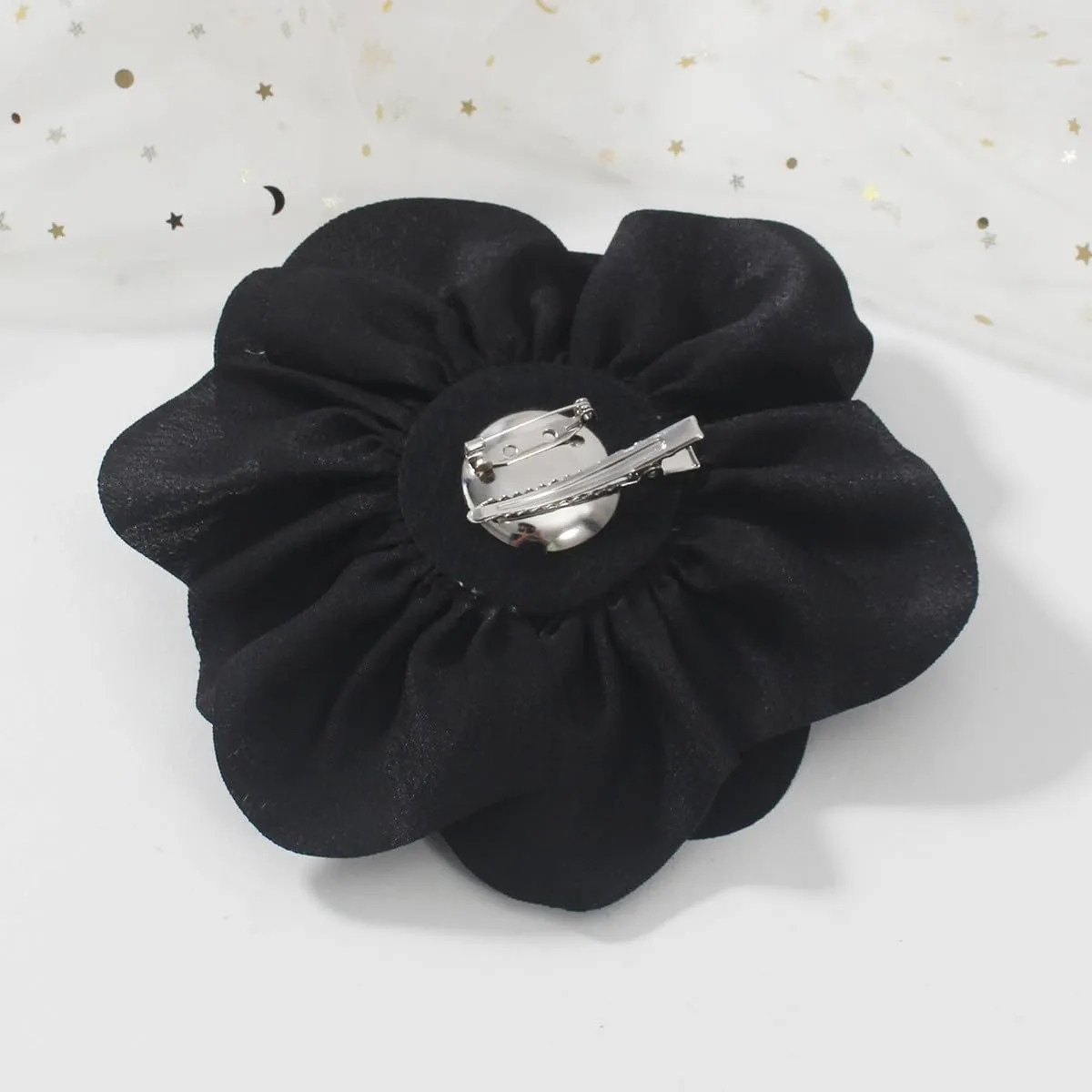 Large Rose Flower Brooches and Pins for Women | Rose Flower Hair Clips for Women, Lapel Pins for Women | Brooch for Women Dresses | Hat Pins for Women, Flower Hair, Pin for Clothes