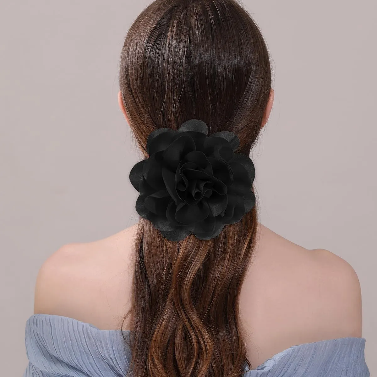 Large Rose Flower Brooches and Pins for Women | Rose Flower Hair Clips for Women, Lapel Pins for Women | Brooch for Women Dresses | Hat Pins for Women, Flower Hair, Pin for Clothes