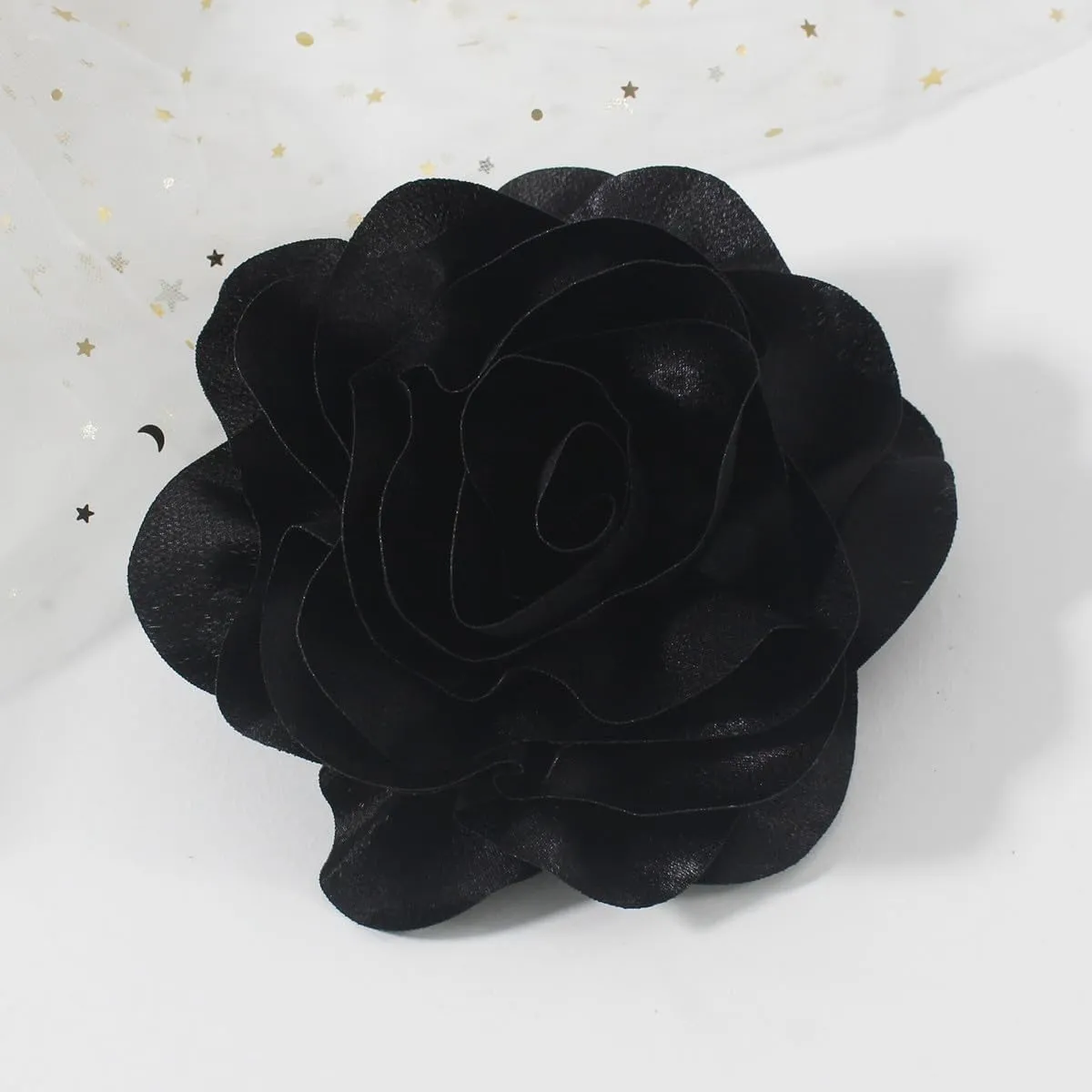 Large Rose Flower Brooches and Pins for Women | Rose Flower Hair Clips for Women, Lapel Pins for Women | Brooch for Women Dresses | Hat Pins for Women, Flower Hair, Pin for Clothes