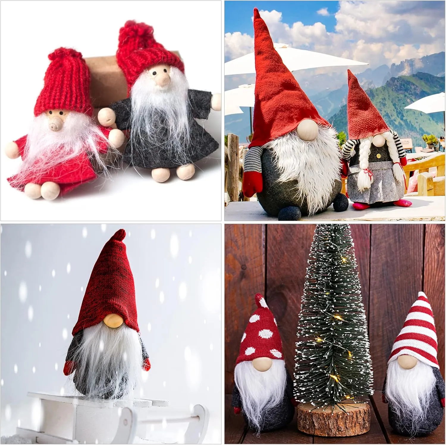 Lusofie Shaggy Plush Faux Fur Fabric Precut Strips 2x60inch White Fur Fluffy Fuzzy Craft Fur for Gnomes Beard Santa Claus Hair Dwarf Cosplay Costume DIY Craft Christmas Decoration
