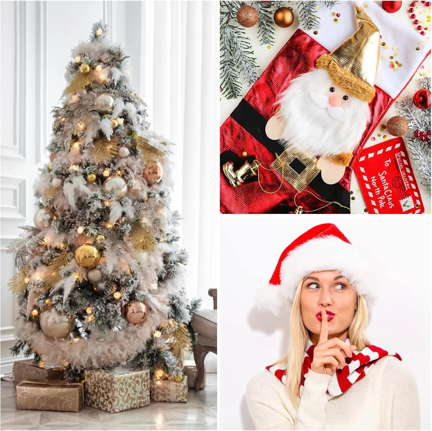 Lusofie Shaggy Plush Faux Fur Fabric Precut Strips 2x60inch White Fur Fluffy Fuzzy Craft Fur for Gnomes Beard Santa Claus Hair Dwarf Cosplay Costume DIY Craft Christmas Decoration