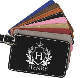 My Personal Memories, Monogrammed Luggage Tag - Engraved Personalized Custom Traveler Gift