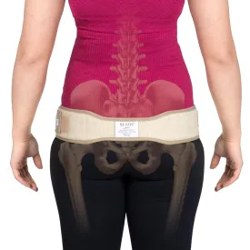 OPTP SI-LOC, SI Joint Belt for Women, Sacroiliac Belt, Lower Back Support Belts for Men, Low Back & Pelvic Pain Relief - Large/Extra Large
