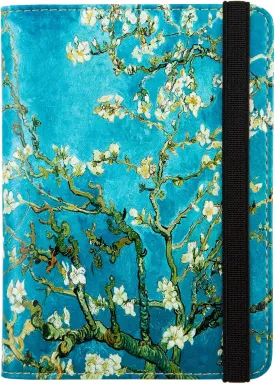 Pink Passport Holder,Cute Passport Cover,Travel Wallet with Credit Card Slots Rfid passport Wallet Waterproof Documents Organizer Women Men (Almond Blossom)
