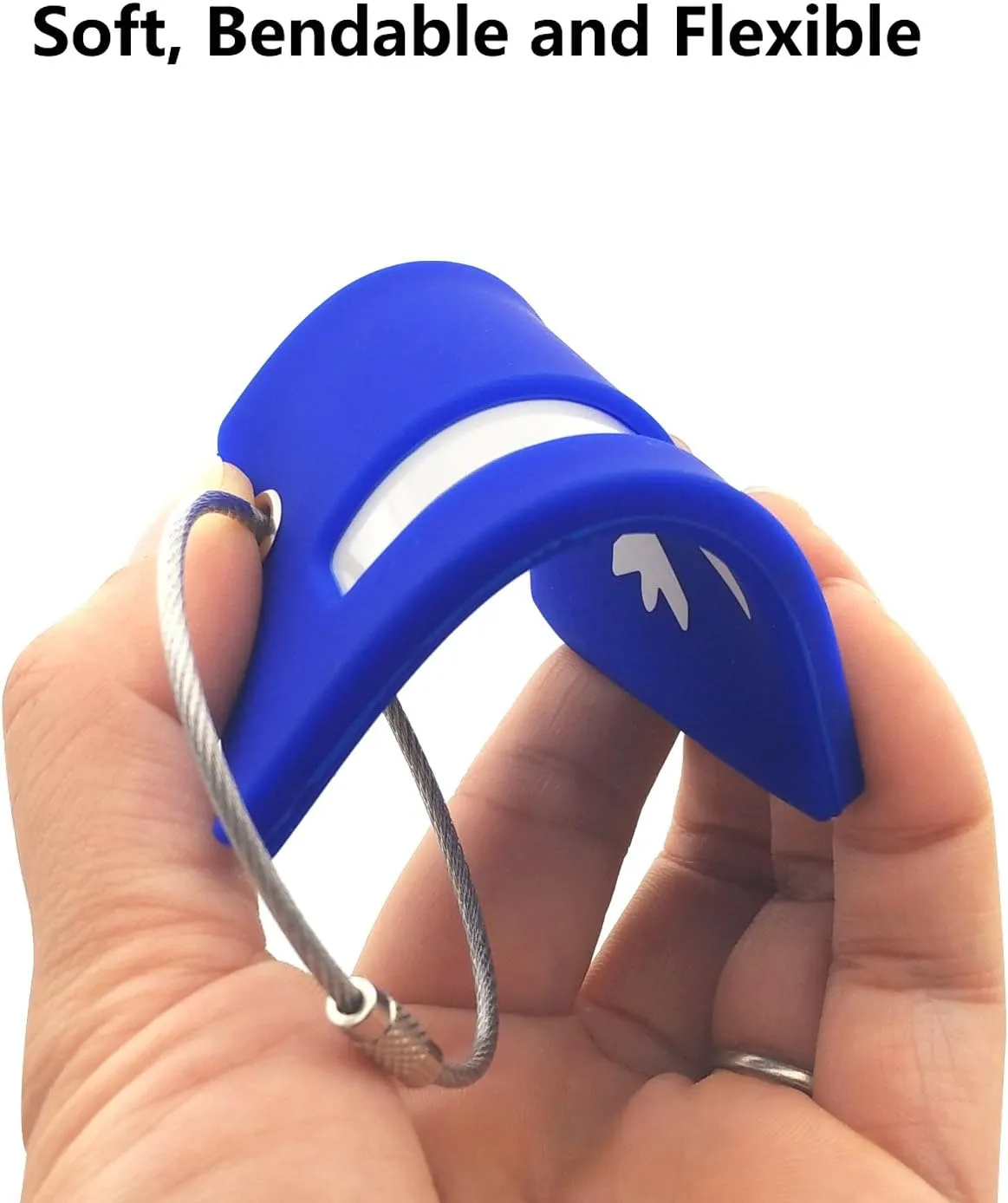 Silicone Luggage Tag with Name ID Card Perfect to Quickly Spot Luggage Suitcase