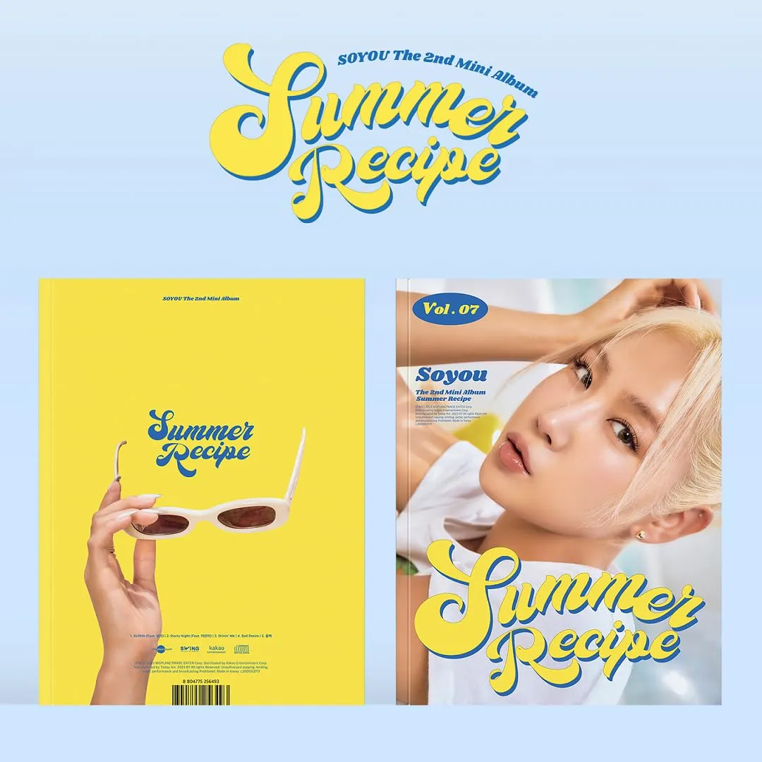 Summer Recipe - incl. 56pg Photobook, Tattoo Sticker, Postcard, Photocard, Poster   Luggage Tag
