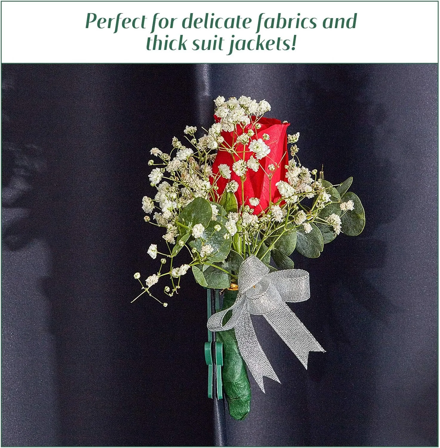 WILLBOND 30 Pairs Floral Boutonniere Magnets Corsage Brooches Magnet for Handmade Wedding Bride Boutonnieres Corsage Flower Pins Business Buttonhole Flowers Making Accessories