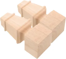 Wooden Couch Legs Furniture Replacement Legs Easy Install for Sofas Chairs